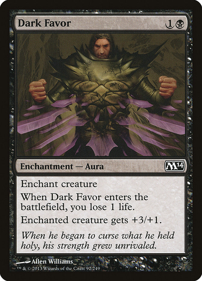 Dark Favor [Magic 2014] | I Want That Stuff Brandon