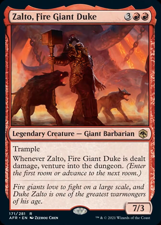 Zalto, Fire Giant Duke [Dungeons & Dragons: Adventures in the Forgotten Realms] | I Want That Stuff Brandon