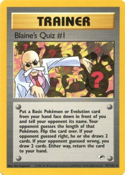 Blaine's Quiz #1 (97/132) [Gym Heroes Unlimited] | I Want That Stuff Brandon