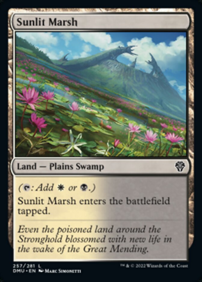 Sunlit Marsh [Dominaria United] | I Want That Stuff Brandon