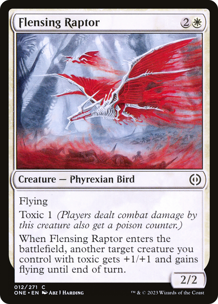 Flensing Raptor [Phyrexia: All Will Be One] | I Want That Stuff Brandon