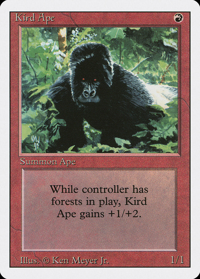 Kird Ape [Revised Edition] | I Want That Stuff Brandon