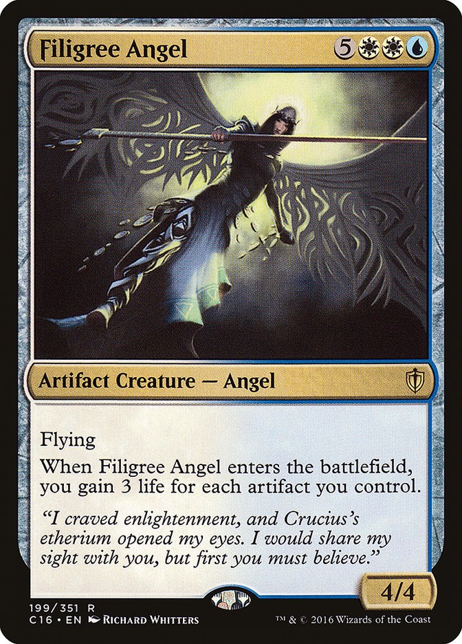 Filigree Angel [Commander 2016] | I Want That Stuff Brandon