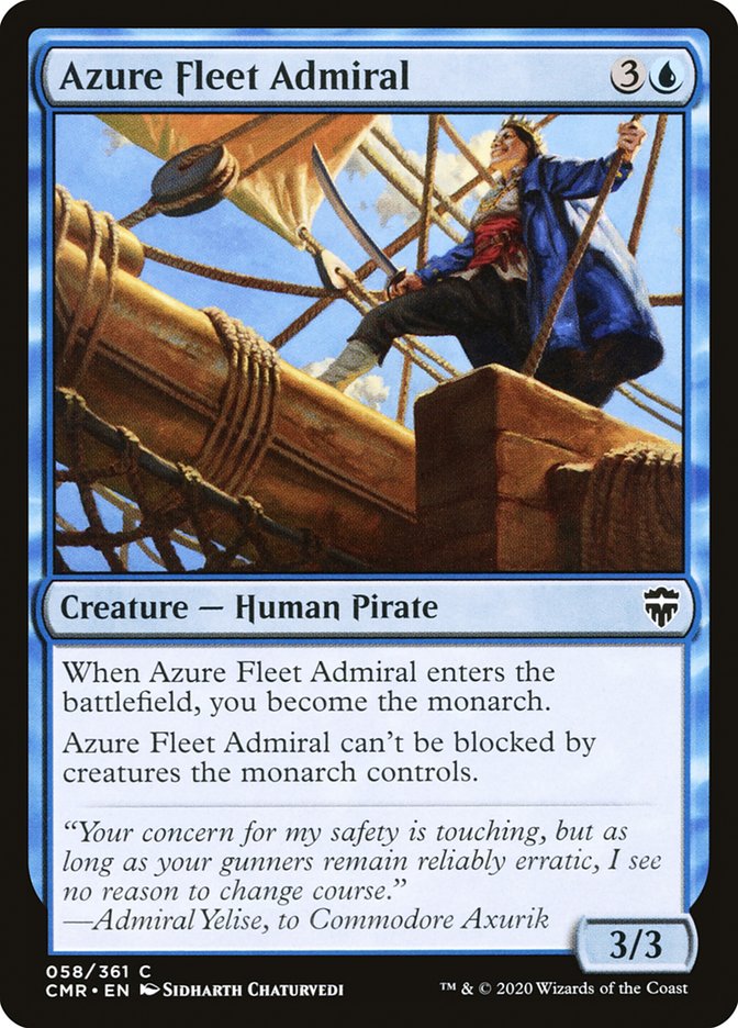 Azure Fleet Admiral [Commander Legends] | I Want That Stuff Brandon