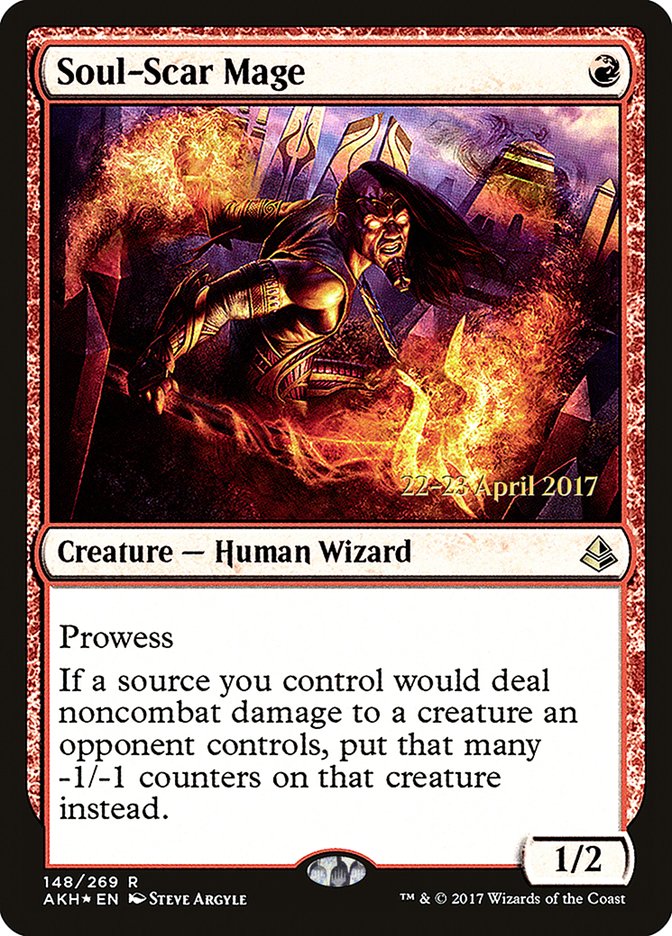 Soul-Scar Mage [Amonkhet Prerelease Promos] | I Want That Stuff Brandon