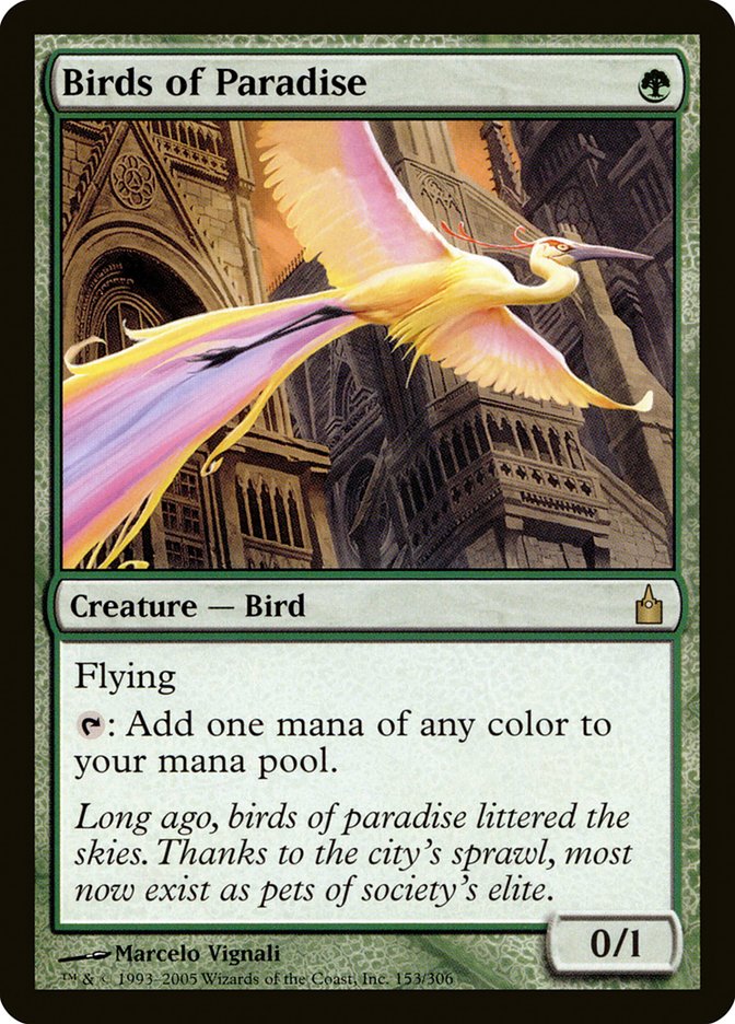 Birds of Paradise [Ravnica: City of Guilds] | I Want That Stuff Brandon