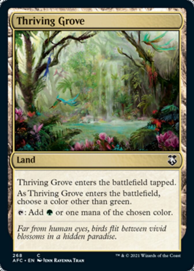 Thriving Grove [Dungeons & Dragons: Adventures in the Forgotten Realms Commander] | I Want That Stuff Brandon