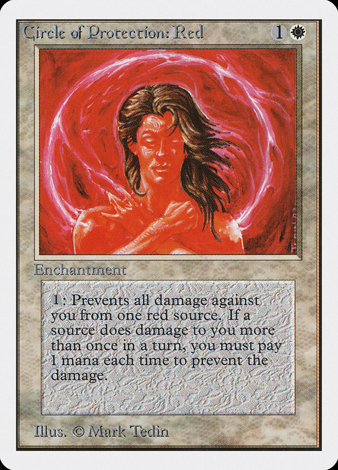 Circle of Protection: Red [Unlimited Edition] | I Want That Stuff Brandon