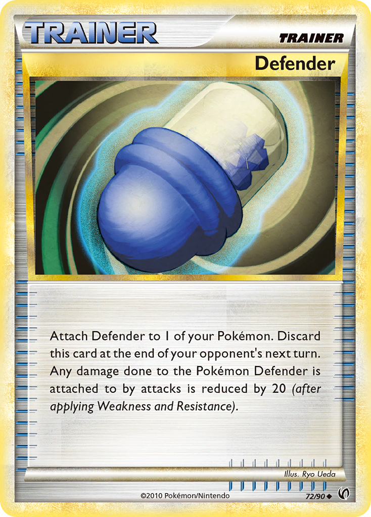 Defender (72/90) [HeartGold & SoulSilver: Undaunted] | I Want That Stuff Brandon