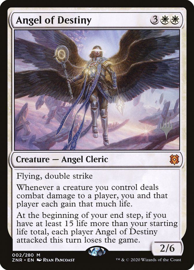 Angel of Destiny (Promo Pack) [Zendikar Rising Promos] | I Want That Stuff Brandon