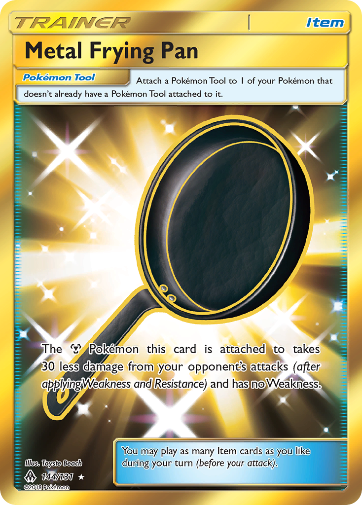 Metal Frying Pan (144/131) [Sun & Moon: Forbidden Light] | I Want That Stuff Brandon