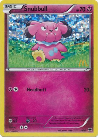 Snubbull (8/12) [McDonald's Promos: 2014 Collection] | I Want That Stuff Brandon