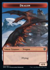 Soldier // Dragon Double-Sided Token [Dominaria United Tokens] | I Want That Stuff Brandon