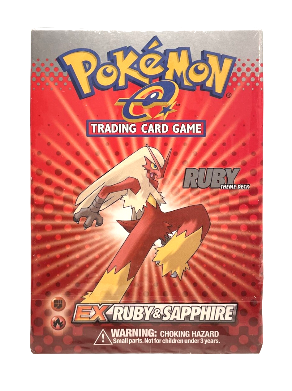 EX: Ruby & Sapphire - Theme Deck (Ruby) | I Want That Stuff Brandon