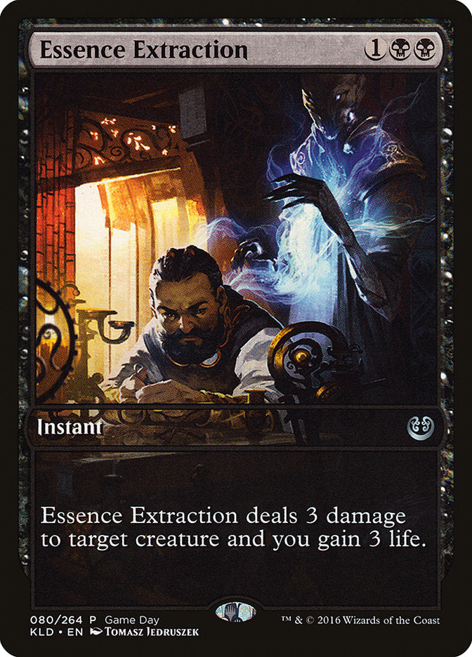 Essence Extraction (Game Day) [Kaladesh Promos] | I Want That Stuff Brandon