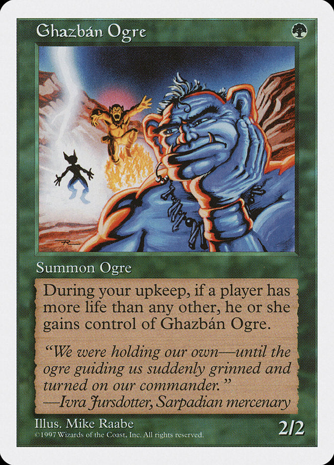 Ghazban Ogre [Fifth Edition] | I Want That Stuff Brandon