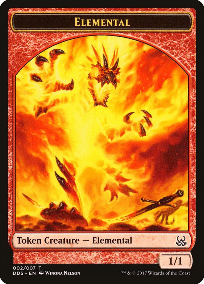 Elemental Token [Duel Decks: Mind vs. Might Tokens] | I Want That Stuff Brandon