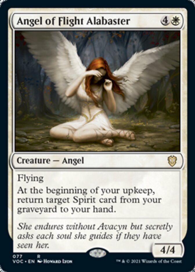 Angel of Flight Alabaster [Innistrad: Crimson Vow Commander] | I Want That Stuff Brandon