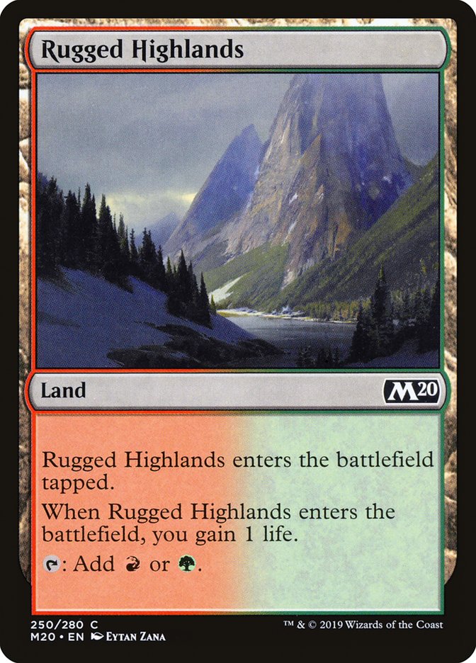 Rugged Highlands [Core Set 2020] | I Want That Stuff Brandon