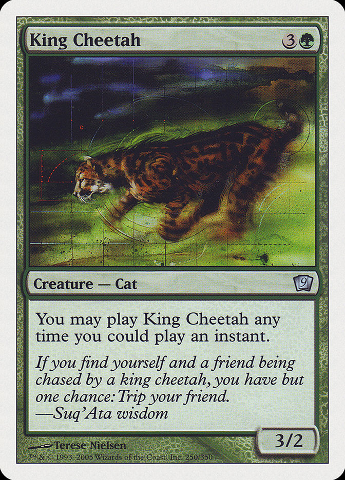 King Cheetah [Ninth Edition] | I Want That Stuff Brandon