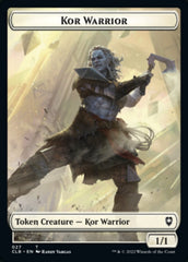 Kor Warrior // Shapeshifter (023) Double-Sided Token [Commander Legends: Battle for Baldur's Gate Tokens] | I Want That Stuff Brandon