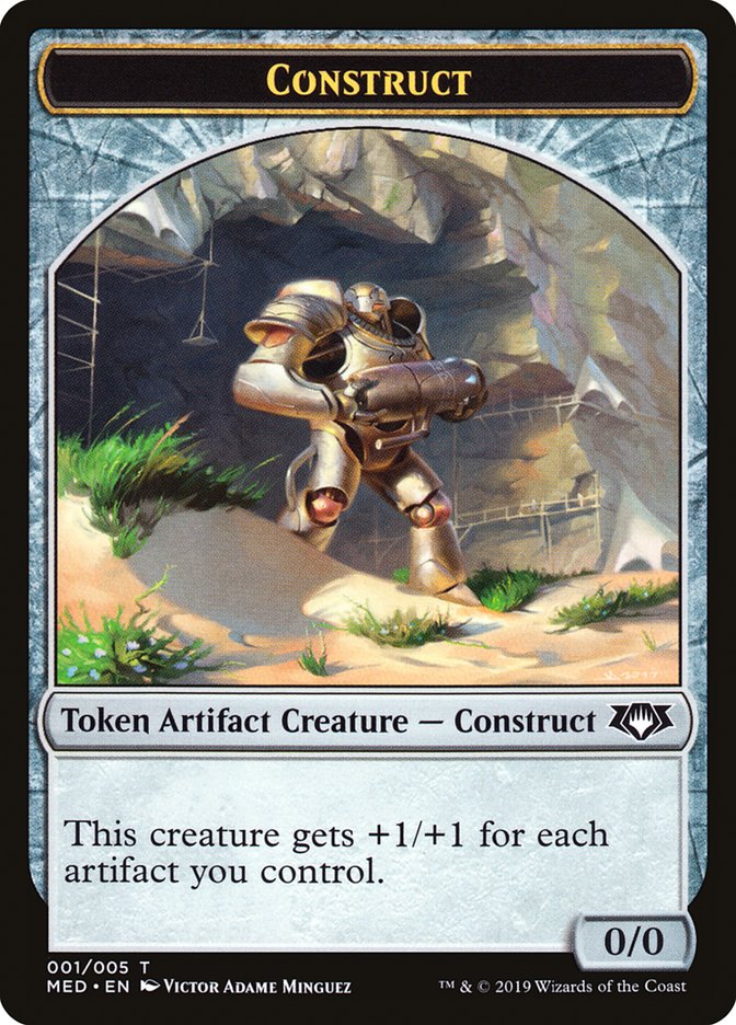 Construct Token (001/005) [Mythic Edition Tokens] | I Want That Stuff Brandon