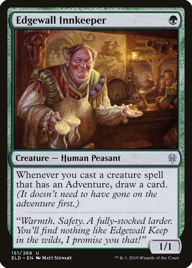 Edgewall Innkeeper [Throne of Eldraine] | I Want That Stuff Brandon