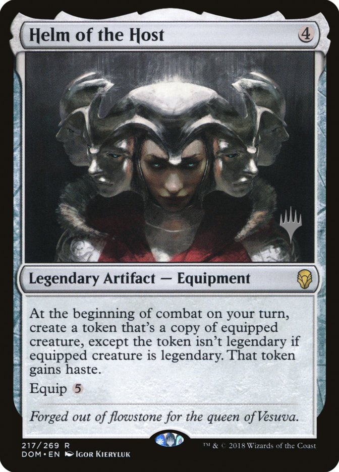 Helm of the Host (Promo Pack) [Dominaria Promos] | I Want That Stuff Brandon