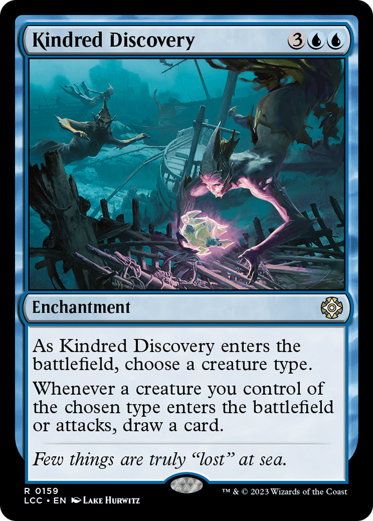 Kindred Discovery [The Lost Caverns of Ixalan Commander] | I Want That Stuff Brandon