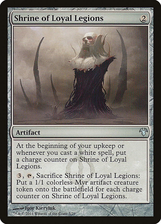 Shrine of Loyal Legions [Modern Event Deck 2014] | I Want That Stuff Brandon