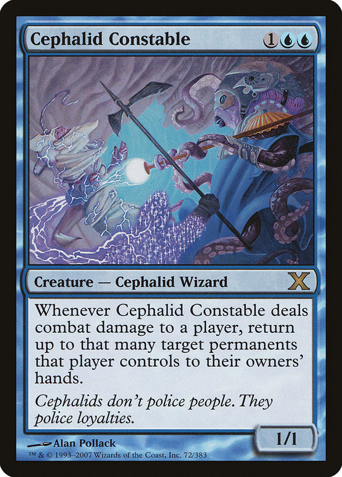 Cephalid Constable [Tenth Edition] | I Want That Stuff Brandon