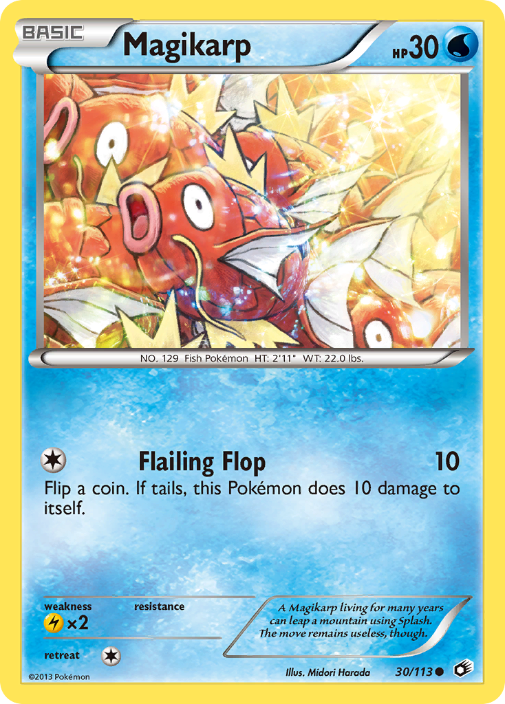 Magikarp (30/113) [Black & White: Legendary Treasures] | I Want That Stuff Brandon