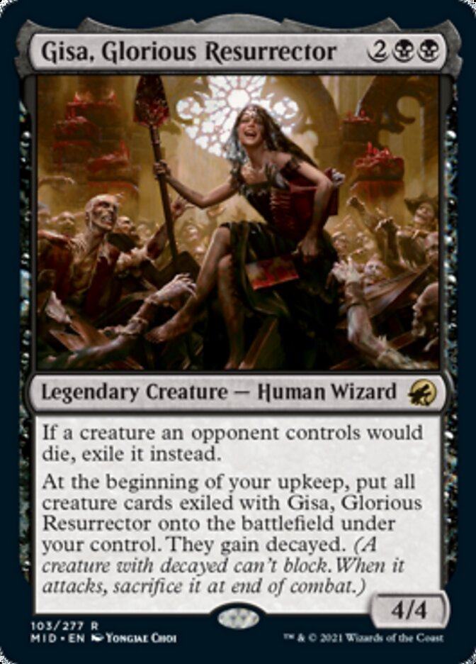 Gisa, Glorious Resurrector [Innistrad: Midnight Hunt] | I Want That Stuff Brandon