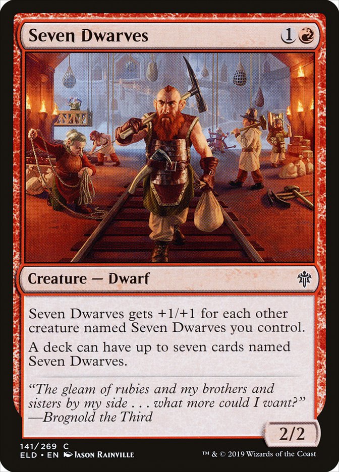 Seven Dwarves [Throne of Eldraine] | I Want That Stuff Brandon