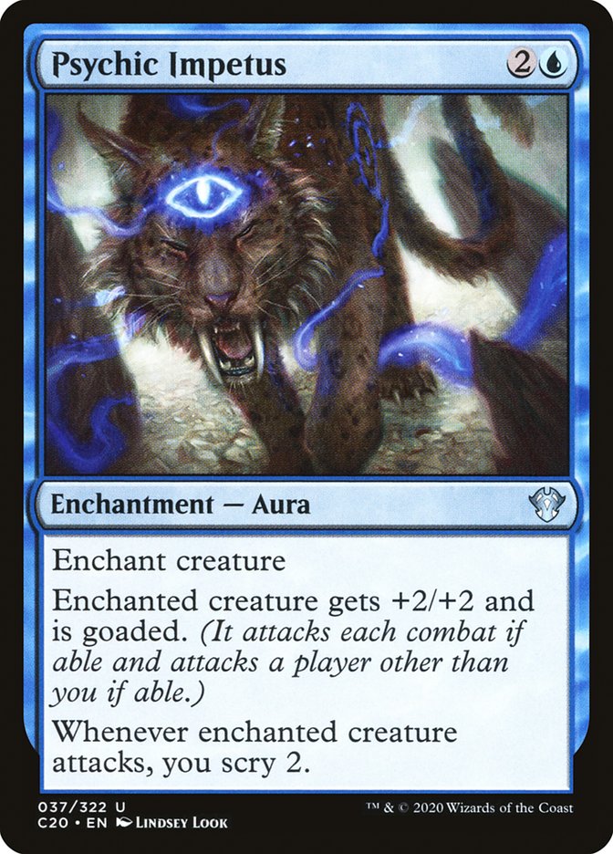 Psychic Impetus [Commander 2020] | I Want That Stuff Brandon