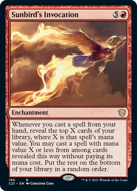 Sunbird's Invocation [Commander 2021] | I Want That Stuff Brandon