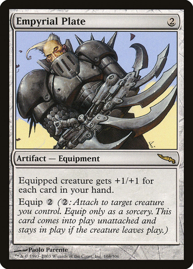 Empyrial Plate [Mirrodin] | I Want That Stuff Brandon