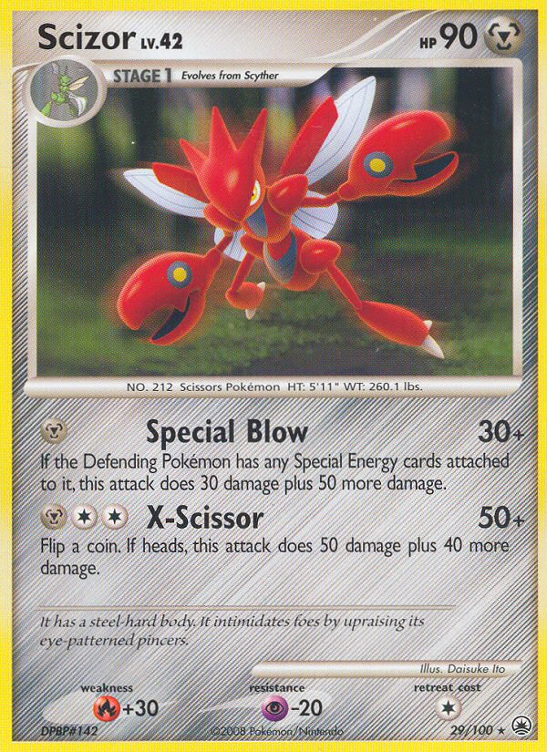 Scizor (29/100) [Diamond & Pearl: Majestic Dawn] | I Want That Stuff Brandon