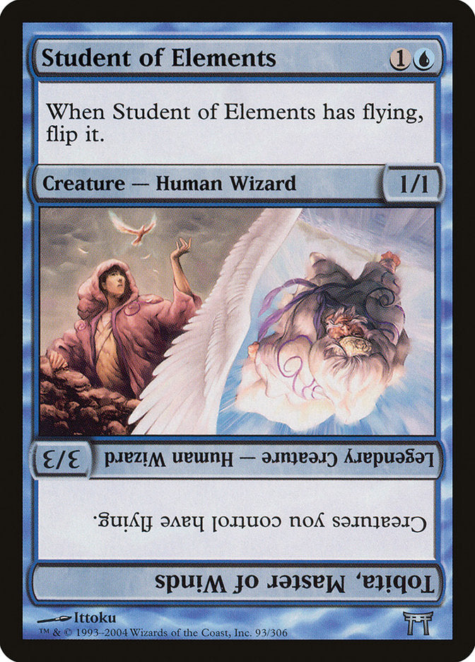 Student of Elements // Tobita, Master of Winds [Champions of Kamigawa] | I Want That Stuff Brandon