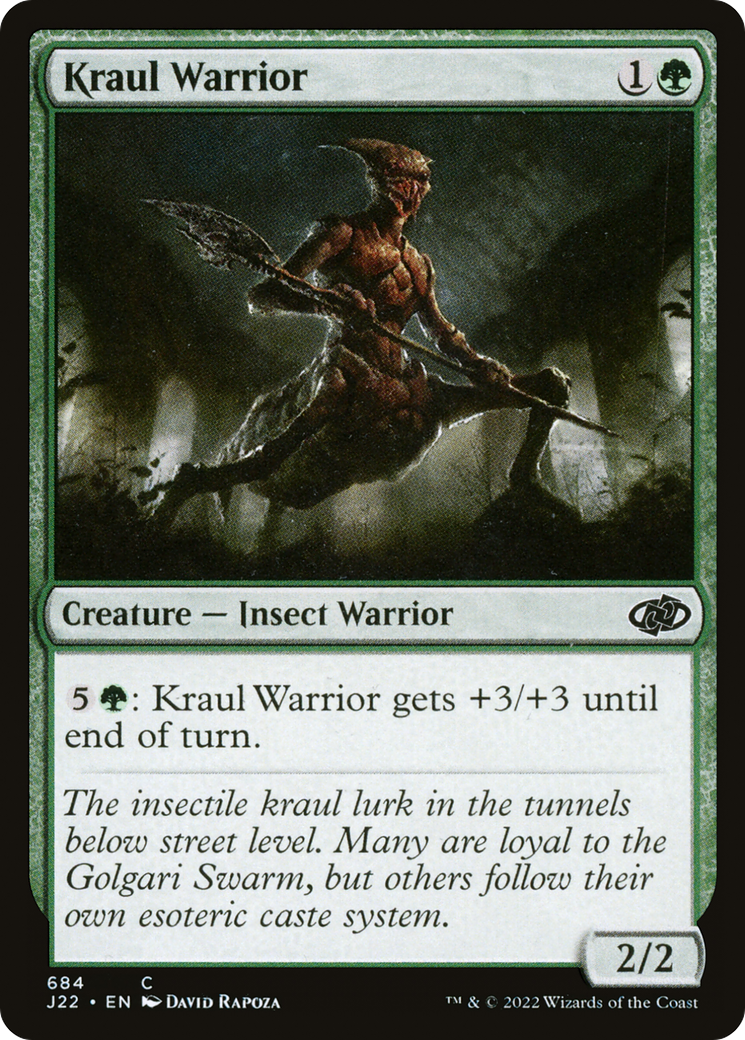 Kraul Warrior [Jumpstart 2022] | I Want That Stuff Brandon