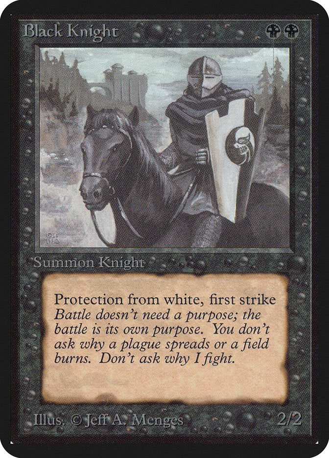 Black Knight [Alpha Edition] | I Want That Stuff Brandon