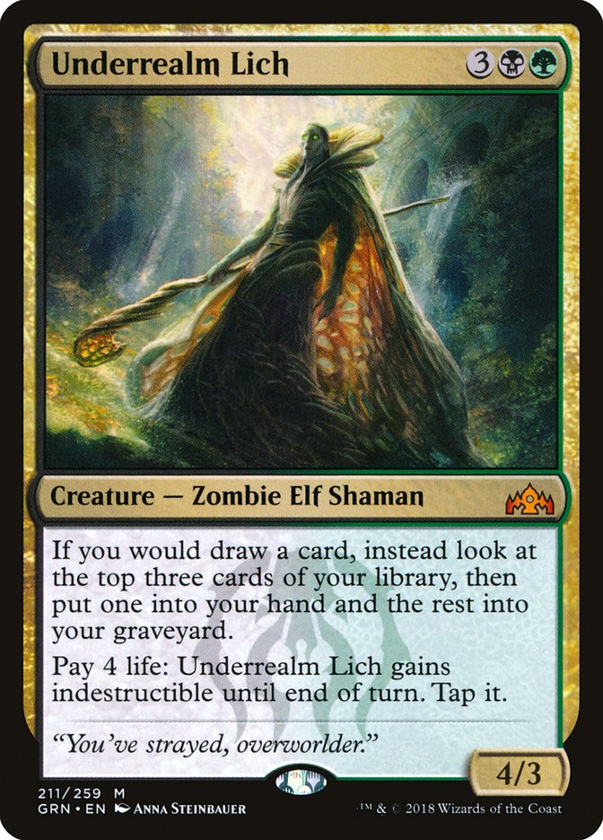 Underrealm Lich [Guilds of Ravnica] | I Want That Stuff Brandon