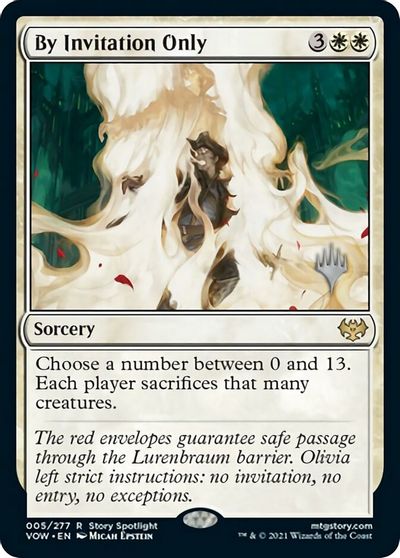 By Invitation Only (Promo Pack) [Innistrad: Crimson Vow Promos] | I Want That Stuff Brandon