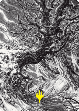 Forest Art Card (Gold-Stamped Signature) [Innistrad: Crimson Vow Art Series] | I Want That Stuff Brandon