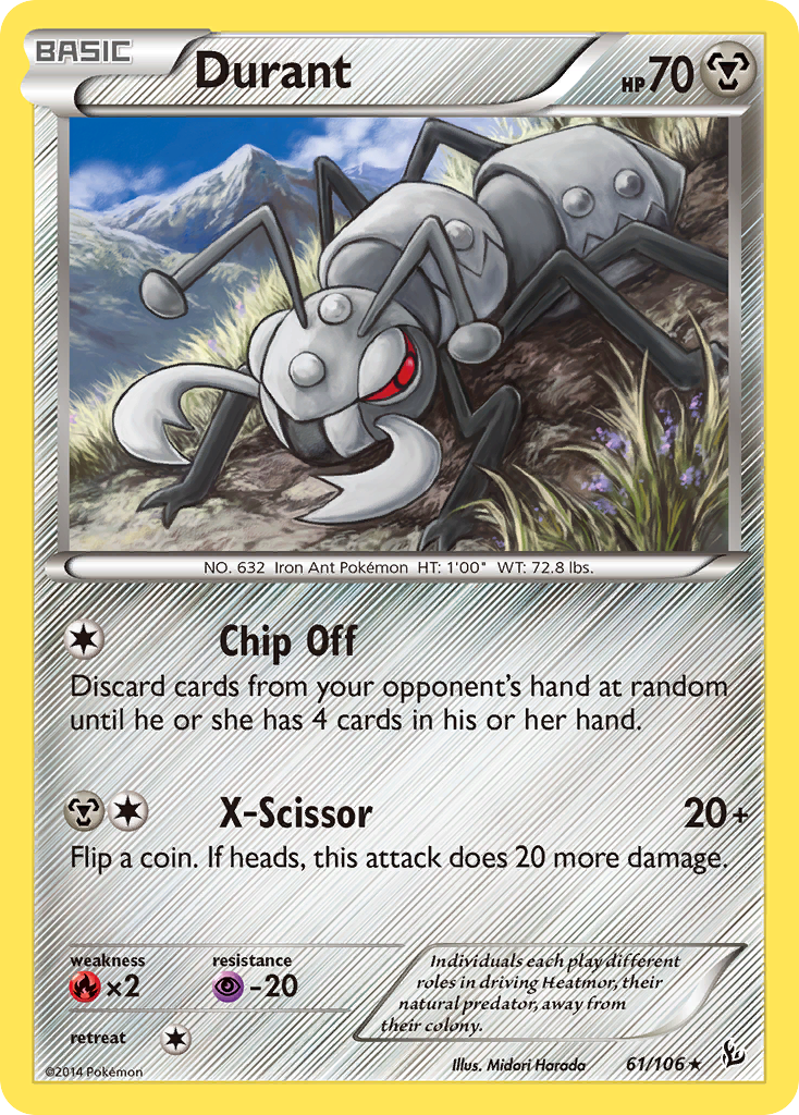 Durant (61/106) [XY: Flashfire] | I Want That Stuff Brandon