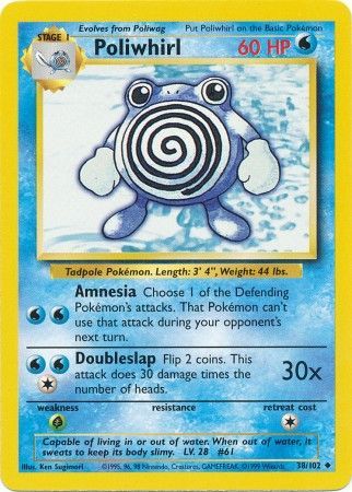 Poliwhirl (38/102) [Base Set Unlimited] | I Want That Stuff Brandon