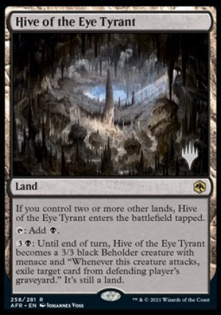 Hive of the Eye Tyrant (Promo Pack) [Dungeons & Dragons: Adventures in the Forgotten Realms Promos] | I Want That Stuff Brandon