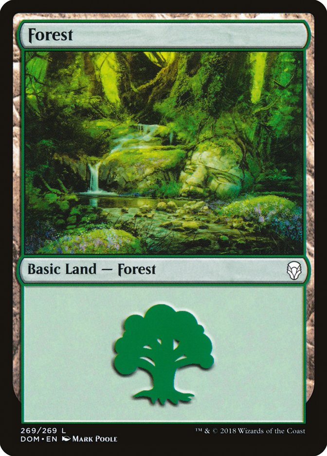 Forest (269) [Dominaria] | I Want That Stuff Brandon