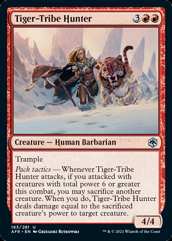 Tiger-Tribe Hunter [Dungeons & Dragons: Adventures in the Forgotten Realms] | I Want That Stuff Brandon
