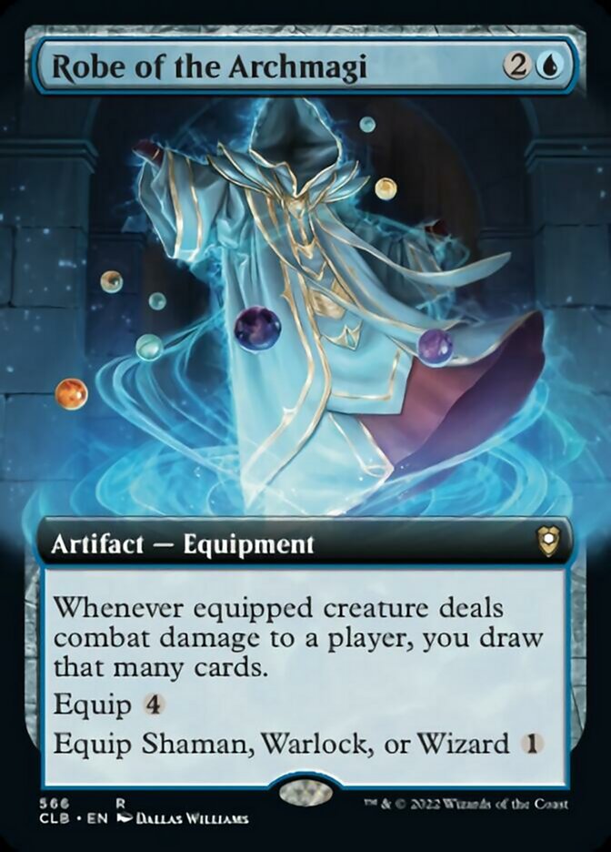 Robe of the Archmagi (Extended Art) [Commander Legends: Battle for Baldur's Gate] | I Want That Stuff Brandon